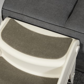 Πτυσσόμενη σκάλα για σκύλους και γάτες PawHut με 3 αντιολισθητικά σ... Πτυσσόμενη σκάλα για σκύλους και γάτες PawHut με 3 αντιολισθητικά σ...