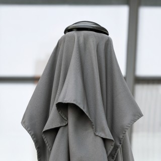 Outsunny ημικυκλική ομπρέλα για βεράντα και κήπο με μανιβέλα, 230x1...