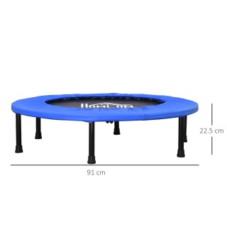 HOMCOM Elastic Trampoline for Jumping Fitness και Home Workout με ε...