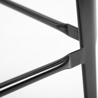 HOMCOM Σετ 4 Μεταλλικά σκαμπό μπαρ με υποπόδιο για εσωτερικούς και ...