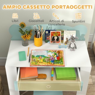 AIYAPLAY Παιδικό Γραφείο με Συρτάρι και Καρέκλα Αρκουδάκι, 3-8 Ετών... AIYAPLAY Παιδικό Γραφείο με Συρτάρι και Καρέκλα Αρκουδάκι, 3-8 Ετών...