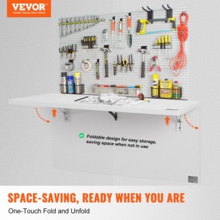 Πτυσσόμενο Επιτοίχιο Γραφείο VEVOR 1000 x 500 x 185 mm BGSGZZPMBHB... Πτυσσόμενο Επιτοίχιο Γραφείο VEVOR 1000 x 500 x 185 mm BGSGZZPMBHB...