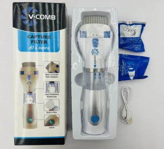 Verk Group Ηλεκτρική Χτένα Κατά των Ψειρών και Κόνιδων με Ενσωματωμ... Verk Group Ηλεκτρική Χτένα Κατά των Ψειρών και Κόνιδων με Ενσωματωμ...