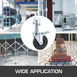 VEVOR Σετ 4 Τροχών Σκαλωσιάς με Διπλό Κλείδωμα και Χωρητικότητα 280... VEVOR Σετ 4 Τροχών Σκαλωσιάς με Διπλό Κλείδωμα και Χωρητικότητα 280...