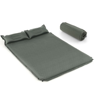 Costway  Αυτοφούσκωτο Στρώμα Κάμπινγκ Διπλό με Αδιάβροχη Επιφάνεια ...