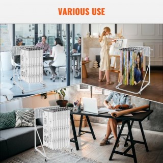 Φορητή Θήκη Σχεδίων VEVOR με 12 Βραχίονες 240 lbs LTJJS12CYDS0N873YV0 Φορητή Θήκη Σχεδίων VEVOR με 12 Βραχίονες 240 lbs LTJJS12CYDS0N873YV0