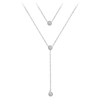 So Charm Πολυεπίπεδο Κολιέ Διακοσμημένο με Κρύσταλλα Swarovski, Αση... So Charm Πολυεπίπεδο Κολιέ Διακοσμημένο με Κρύσταλλα Swarovski, Αση...