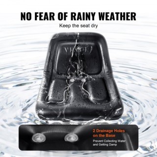 Καθίσμα Τρακτέρ VEVOR με Διακόπτη & Οπές Αποστράγγισης CCZYYTKDY00... Καθίσμα Τρακτέρ VEVOR με Διακόπτη & Οπές Αποστράγγισης CCZYYTKDY00...