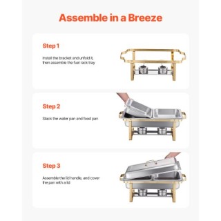 VEVOR 8 Qt Rectangle Chafing Dish Buffet Set ZFXBXGSTGK4J10ULXV0 VEVOR 8 Qt Rectangle Chafing Dish Buffet Set ZFXBXGSTGK4J10ULXV0