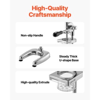 VEVOR Πρέσα για Μακρές Πατάτες από Ανοξείδωτο Χάλυβα GGSSDQTJWBNDF3... VEVOR Πρέσα για Μακρές Πατάτες από Ανοξείδωτο Χάλυβα GGSSDQTJWBNDF3...