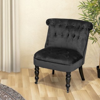 Galileo Σετ 2 τμχ Πολυθρόνα σαλονιού γκρι σε ύφασμα με υφή βελούδου...