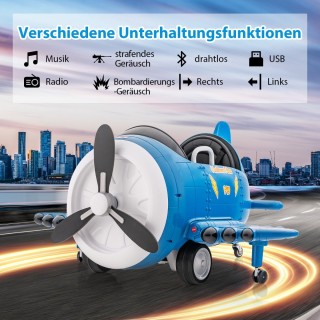 Costway Ηλεκτρικό Παιδικό Αεροπλάνο με Προπέλα και Τηλεχειριστήριο... Costway Ηλεκτρικό Παιδικό Αεροπλάνο με Προπέλα και Τηλεχειριστήριο...