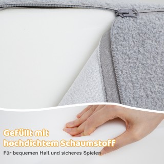 Costway Πεντάστετ Μπλοκ Αφρού για Μικρά Παιδιά με Πισίνα Μπαλών και...