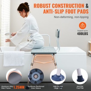 VEVOR Πάγκος Μεταφοράς Μπανιέρας με Αντιστρέψιμη Πλάτη 400lbs  GDSY...