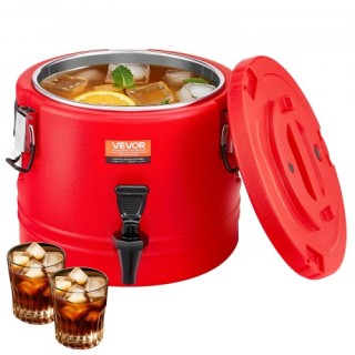 VEVOR Μονωμένος Διανομέας Ποτών 2.2 Gal/8L για Καυτά και Κρύα Ροφήμ...
