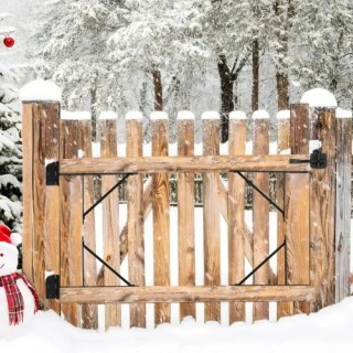 VEVOR Σετ Στήριξης Πύλης με Γωνιακό Βραχίονα για Σταθερή Πύλη MKZJX...