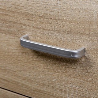 BAKAJI  Κινητό Συρταριέρα Ντουλάπι 5 Συρτάρια σε Ξύλο Μοντέρνου Σχε...