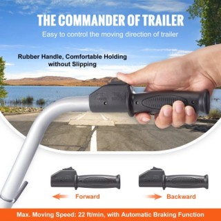 Ηλεκτρικό Ρυμουλκό VEVOR, 5000lbs, 350W, 12V, 22 ft/min, 12-24.8 Ύψ... Ηλεκτρικό Ρυμουλκό VEVOR, 5000lbs, 350W, 12V, 22 ft/min, 12-24.8 Ύψ...