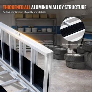 Ράμπα Αλουμινίου VEVOR 85 x 54 1500LBS Πτυσσόμενη Φορτωτική SZSL15... Ράμπα Αλουμινίου VEVOR 85 x 54 1500LBS Πτυσσόμενη Φορτωτική SZSL15...