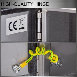 VEVOR  Ανοξείδωτο Κουτί NEMA 4X, 12x12x8, IP66 Αδιάβροχο & Ανθεκτικ...