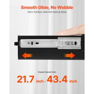 VEVOR Συρτάρι Οργάνωσης Γραφείου 58 εκ. GZTCTCGK22INBTE1ZV0