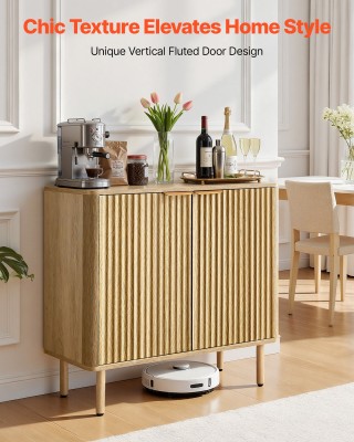 VEVOR Ξύλινος Μπουφές  με  Διπλές Πόρτες Barn 80 x 37.5 x 80 cm. σε...