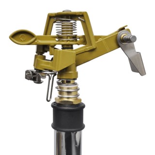 vidaXL Εκτοξευτήρας Ποτίσματος Κήπου Κρουστικός Ψευδάργυρου με Τρίπ... vidaXL Εκτοξευτήρας Ποτίσματος Κήπου Κρουστικός Ψευδάργυρου με Τρίπ...