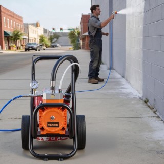 VEVOR Συσκευή Βαφής Διαφράγματος Χωρίς Αέρα 2000W, 3300 psi, με Επέ... VEVOR Συσκευή Βαφής Διαφράγματος Χωρίς Αέρα 2000W, 3300 psi, με Επέ...