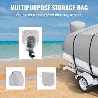 Κάλυμμα Ποντούν VEVOR 19-20, Αδιάβροχο, Γκρι  FQCZX800D192KHIYZV0