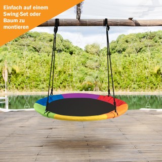 Costway Κούνια Φωλιά Εξωτερικού Χώρου για Παιδιά έως 150 κιλά Πολύ... Costway Κούνια Φωλιά Εξωτερικού Χώρου για Παιδιά έως 150 κιλά Πολύ...