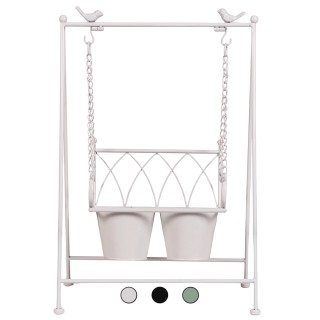 Galileo Κρεμαστή βάση γλάστρας σε μέταλλο 40x30x61 εκ Est 5921988 Τ...