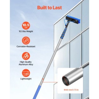 VEVOR Κιτ Καθαρισμού Ηλιακών Πάνελ με Επεκτεινόμενη Λαβή 11m TYNDCB... VEVOR Κιτ Καθαρισμού Ηλιακών Πάνελ με Επεκτεινόμενη Λαβή 11m TYNDCB...