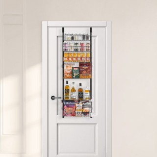 VEVOR Ρυθμιζόμενη Κρεμαστή Ραφιέρα 6 Επιπέδων για Πόρτα Αποθήκευσης...