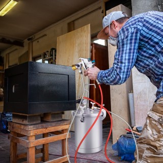 Costway Σετ Δοχείου Βαφής με Πιστόλι Ψεκασμού 15L TF1161DE