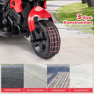 Costway Ηλεκτρικό Παιδικό Τρίτροχο Μηχανάκι 6V με LED Φώτα και Ποδό... Costway Ηλεκτρικό Παιδικό Τρίτροχο Μηχανάκι 6V με LED Φώτα και Ποδό...