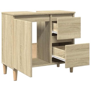 vidaXL Ντουλάπι Μπάνιου Sonoma Oak 65x33x60 εκ 847406 vidaXL Ντουλάπι Μπάνιου Sonoma Oak 65x33x60 εκ 847406