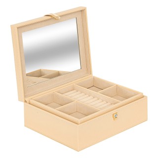 Atmosphera  Ξύλινη Μπιζουτίερα Κοσμηματοθήκη Hanifa με Καθρέφτη
Μπε...