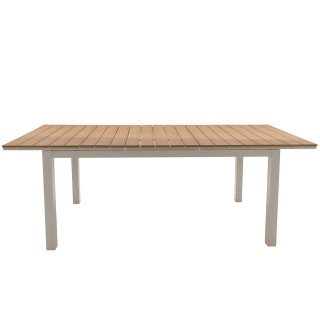 Galileo Τραπέζι εξωτερικού χώρου επεκτεινόμενο 160/210x 90 cm με ξύ...