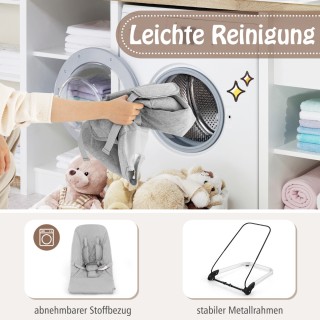 Costway Φορητό Βρεφικό Ρηλάξ με Εργονομικό Σχεδιασμό και Αφαιρούμε... Costway Φορητό Βρεφικό Ρηλάξ με Εργονομικό Σχεδιασμό και Αφαιρούμε...