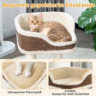 Costway Μικρός Ονυχοδρόμιο με Λούτρινη Έδρα & Μπάλα & Στιβαρές Κολό...