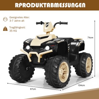 Costway Ηλεκτρικό Παιδικό Quad 12V με Προβολέα, Μουσική & Κόρνα - Κ... Costway Ηλεκτρικό Παιδικό Quad 12V με Προβολέα, Μουσική & Κόρνα - Κ...