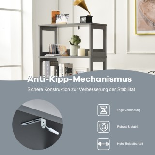 Costway  Πρακτικό Ντουλάπι Τοίχου για Μπάνιο και Κουζίνα με Άφθονο ...