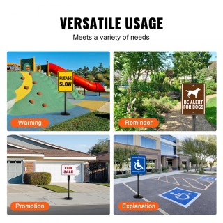 Φορητή Στύλος Πινακίδας από Ατσάλι VEVOR LBGBXSBZGZT4SZGLLV0 Φορητή Στύλος Πινακίδας από Ατσάλι VEVOR LBGBXSBZGZT4SZGLLV0