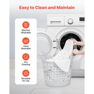 VEVOR Σετ 6 Λευκά Τραπεζομάντηλα Ορθογώνια 70x120 εκ., Πολλαπλών Χρ... VEVOR Σετ 6 Λευκά Τραπεζομάντηλα Ορθογώνια 70x120 εκ., Πολλαπλών Χρ...