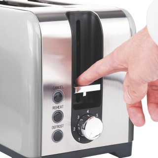 Kooper Vintage φρυγανιέρα με 2 υποδοχές 780930W γκρι Kooper 5919221