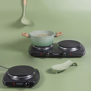 Kooper Ηλεκτρικό μάτι 5 επιπέδων θερμοκρασίας 1180-1400W μαύρο Koop...