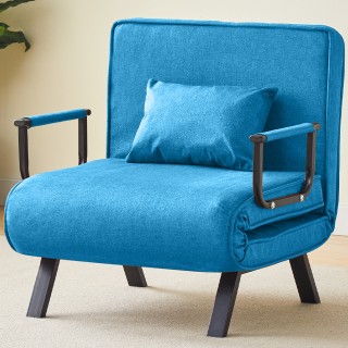 Shally Dogan  Πολυθρόνα Κρεβάτι Ανακλινόμενη Chaise Lounge με Επενδ...