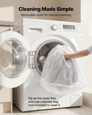 VEVOR Ορθοπεδικό Κρεβάτι Σκύλων για Ανθρώπους - Καφέ, 1770 x 1230 x...