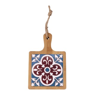 Villa DEste  Ξύλινη Επιφάνεια Κοπής από Μπαμπού και Κεραμικό 195x13...