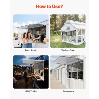 VEVOR Παράθυρο Εξυπηρέτησης Καντίνας 152x92 εκ. με Υδραυλικό Μηχανι... VEVOR Παράθυρο Εξυπηρέτησης Καντίνας 152x92 εκ. με Υδραυλικό Μηχανι...